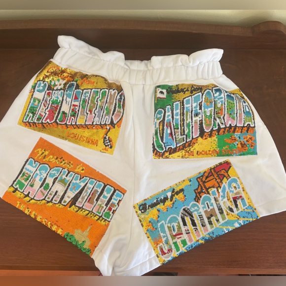 QoS Postcard shorts - Picture 2 of 10